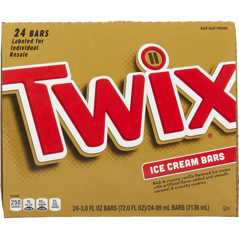 Twix Ice Cream Bar 24/3oz