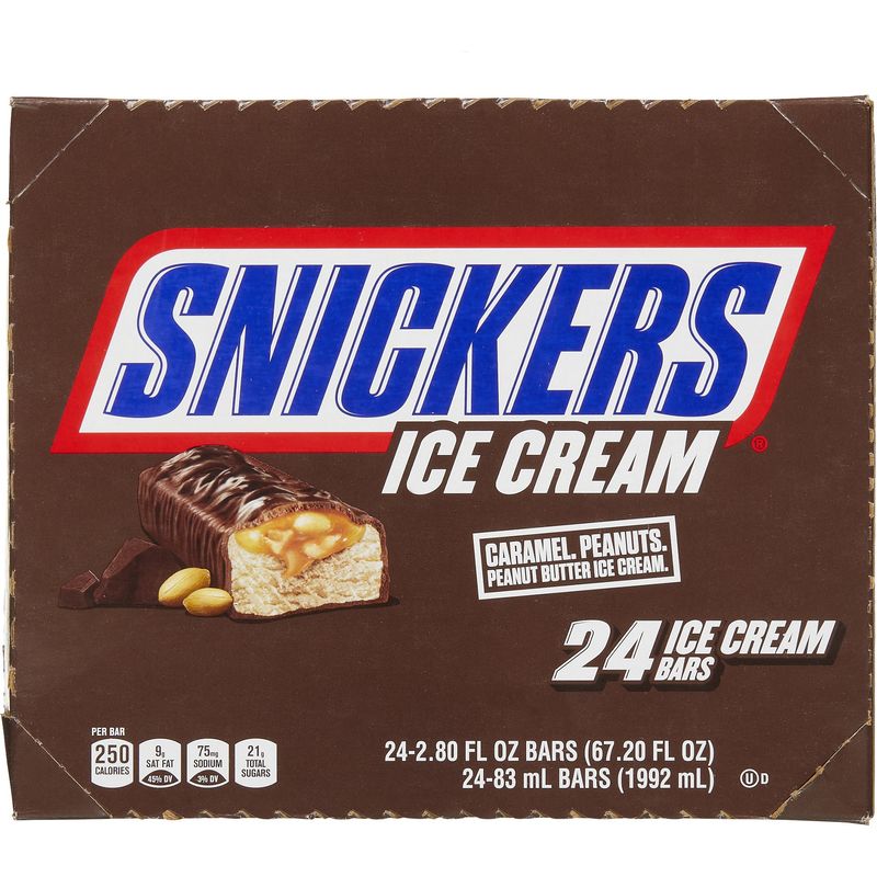Snickers Ice Cream Bar 24/2.8oz