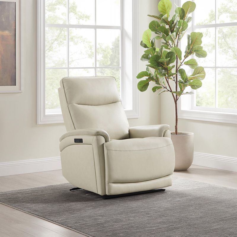 Gilman Creek Sanders Leather Power Recliner