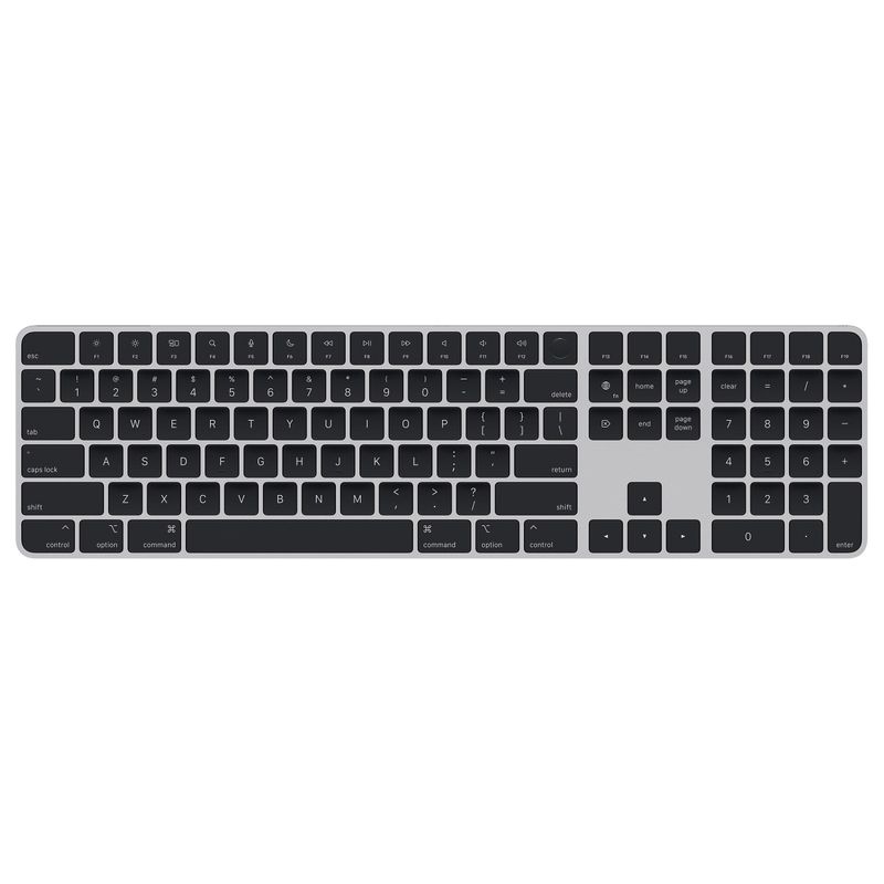 Apple Magic Keyboard W/ Black Keys Mmmr3ll/A