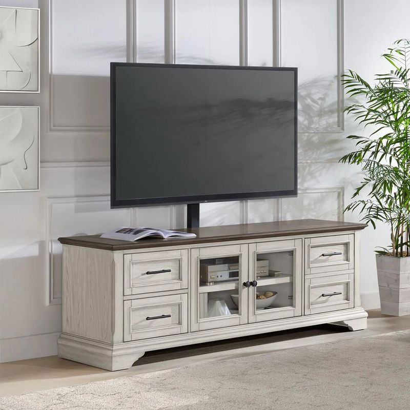Bayside Furnishings Holden 72¨ TV Console 3 in 1