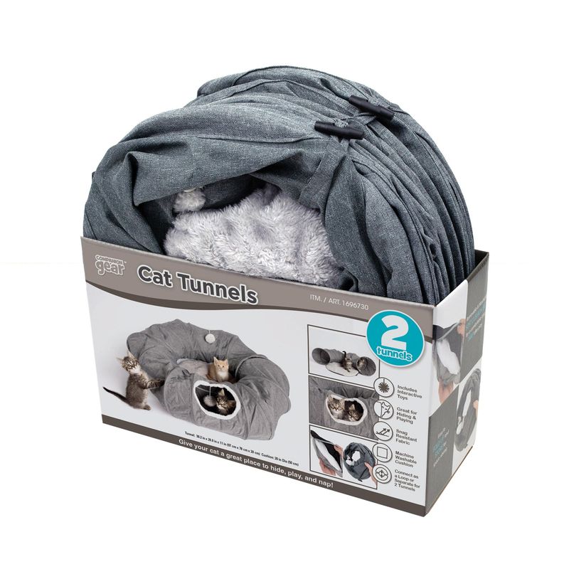 Cat Play Tunnels Companion Gear 2 Pack