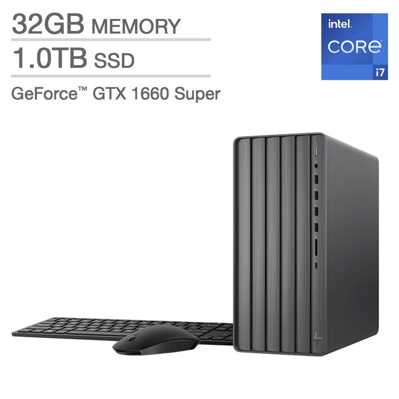 Hp Te01-3197c Envy Desktop W/6gb Graphics Card