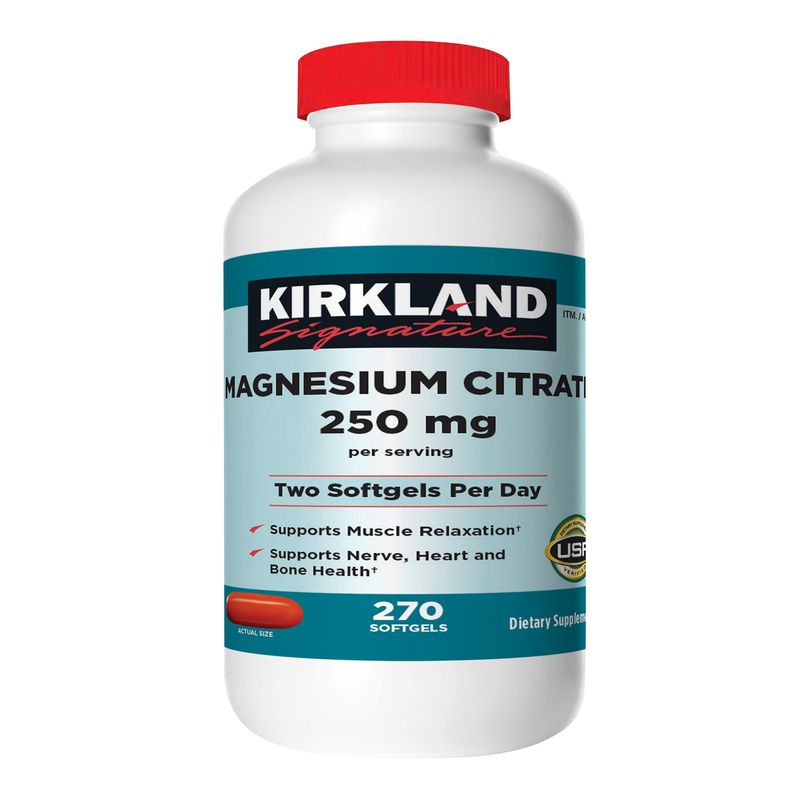 Kirkland Signature Magnesium Citrate 250mg 270ct