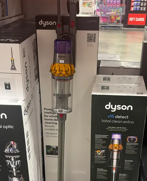 Dyson V15 Detect Total Clean Extra Stick Vacuum ^