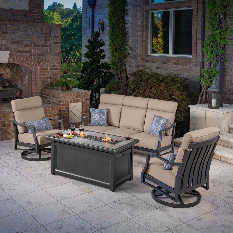Sunvilla Havana 4pc Fire Seating Set