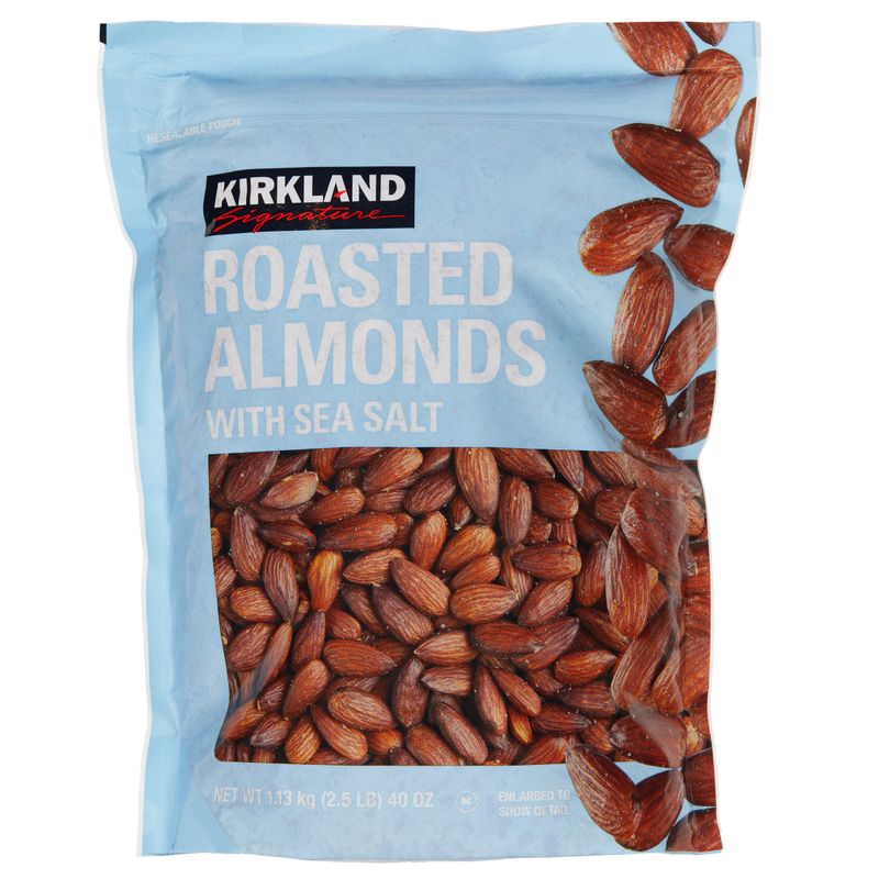 Kirkland Signature Roasted Almonds 40 oz
