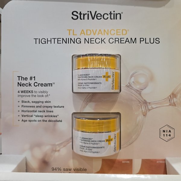 Strivectin Tl Advanced Neck Cream Plus, 2 X 1 fl oz