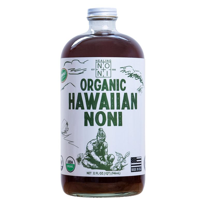 Healing Noni Organic Hawaiian Noni Juice 32 oz