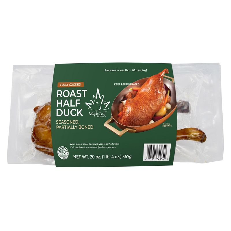 Maple Leaf Farms Roasted 1/2 Duck 20 oz