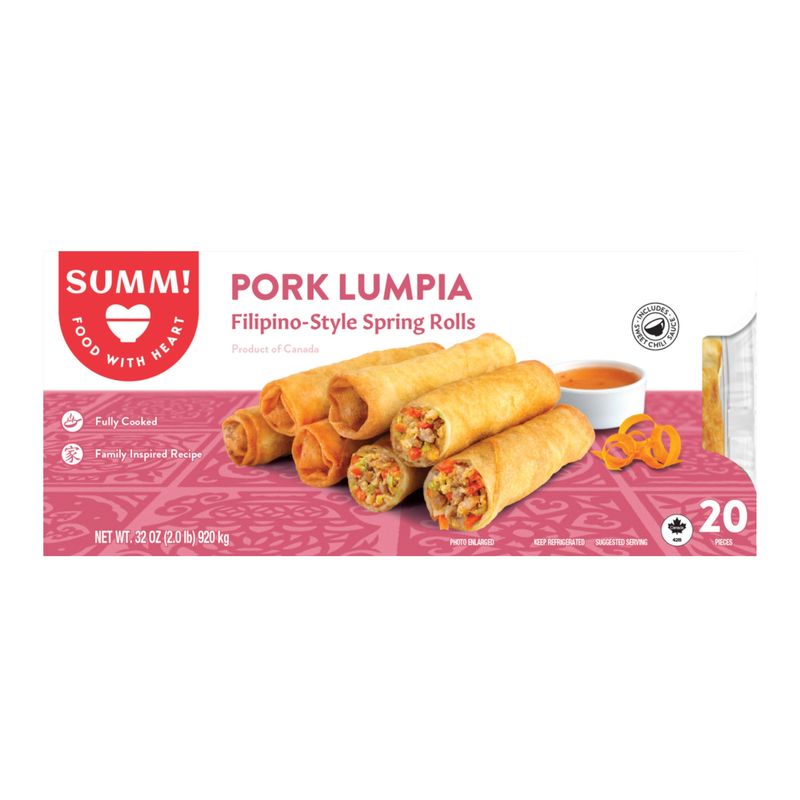 Summ! Pork Lumpia Rolls 32.45 Ounces