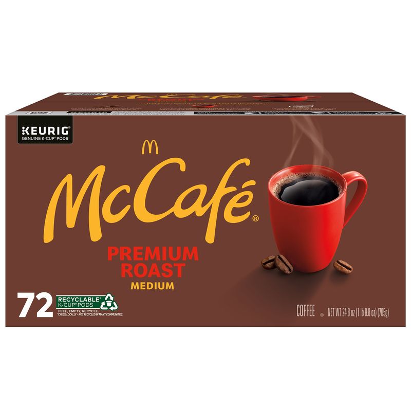 Mccafe Premium Roast K-Cup Pods 72ct