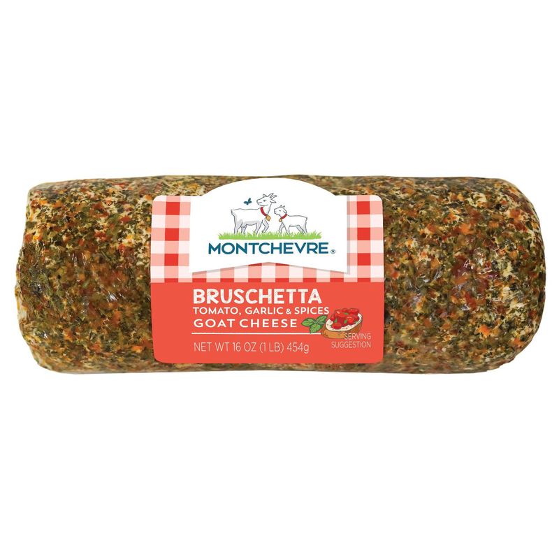 Montchevre Bruschetta Goat Log 16 oz (1 Lbs)