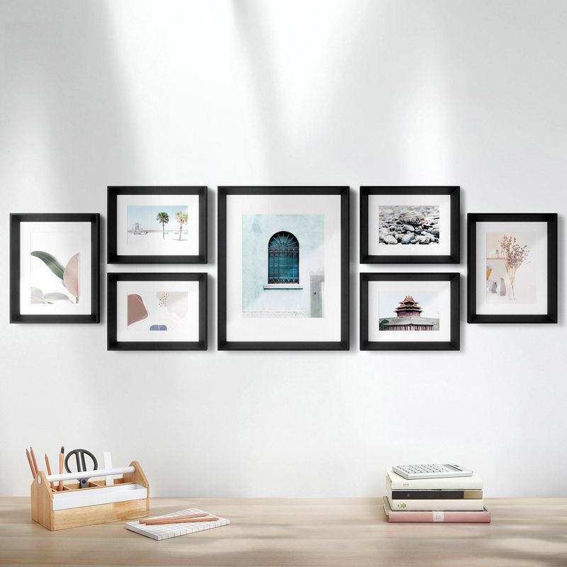 Umbra Gallery Picture Frame 7 Piece Set