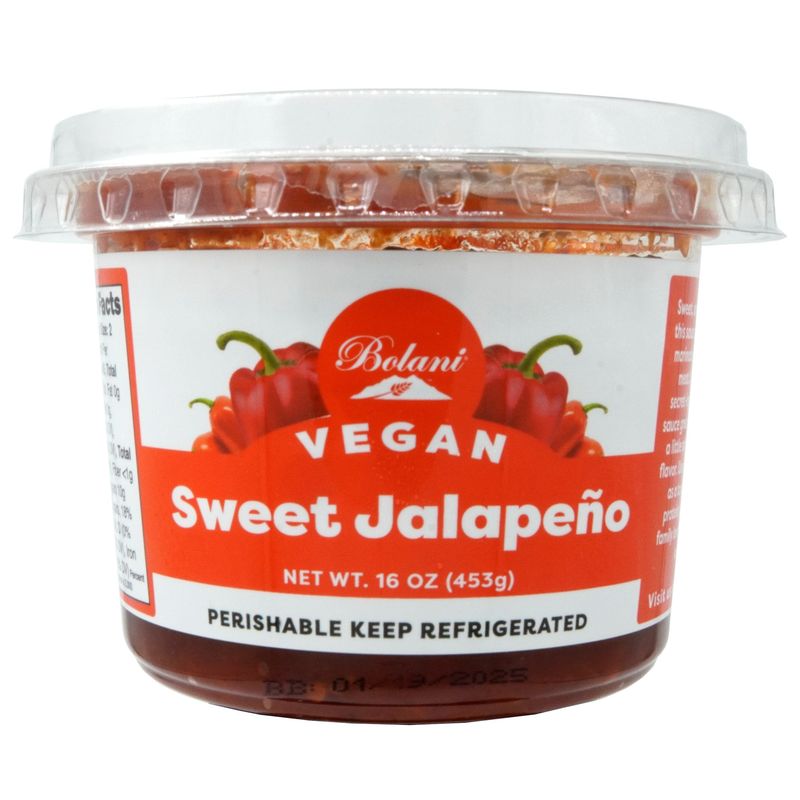 Bolani Sweet Jalapeno Sauce 16 Ounces