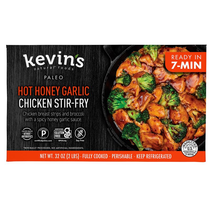 Kevin'S Natural Foods Hot Honey Chicken 32 Ounce Package