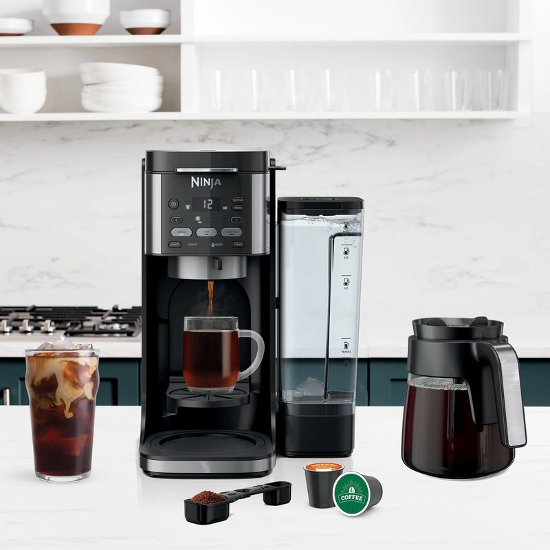 Ninja Dualbrew Grounds & Pods Coffee Maker ^