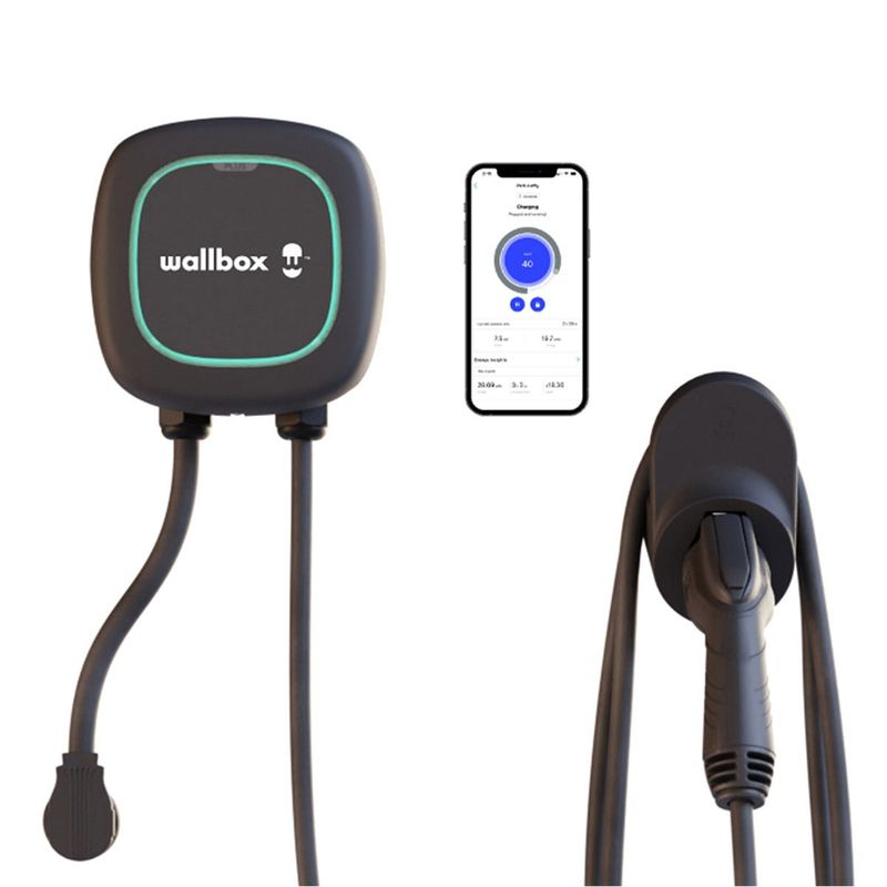 Wallbox Pulsar Plus Level 2 Ev Smart Charger - 40 Amp