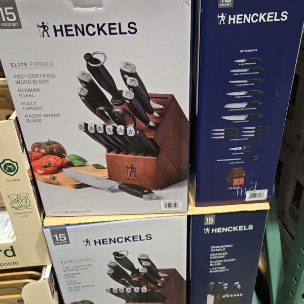 Henckels Forged Elite 15pc Knife Block Set