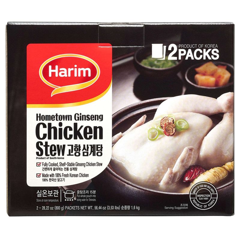 Harim Ginseng Chicken Stew 2/28.21 oz (3.5 Lbs)