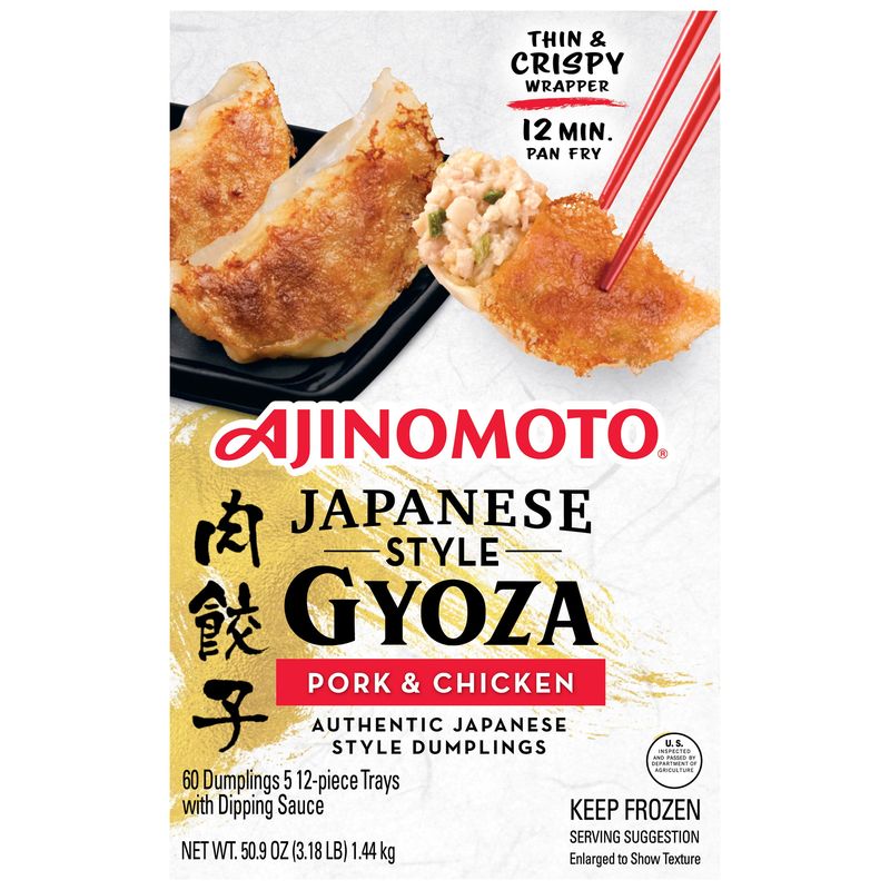 Ajinomoto Pork & Chicken Gyoza 50.9 oz Box