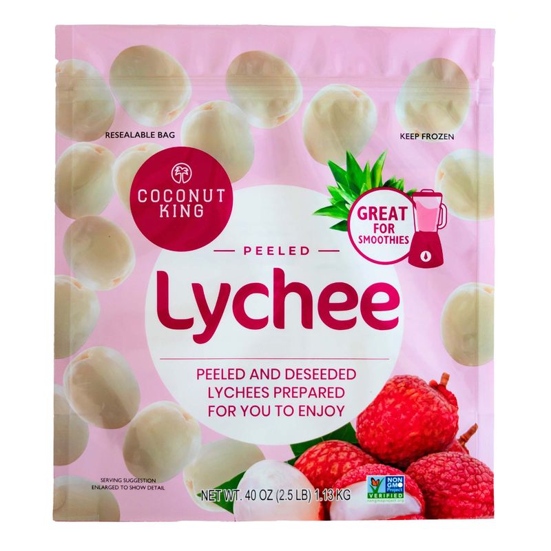 Coconut King Frozen Lychee 40 oz