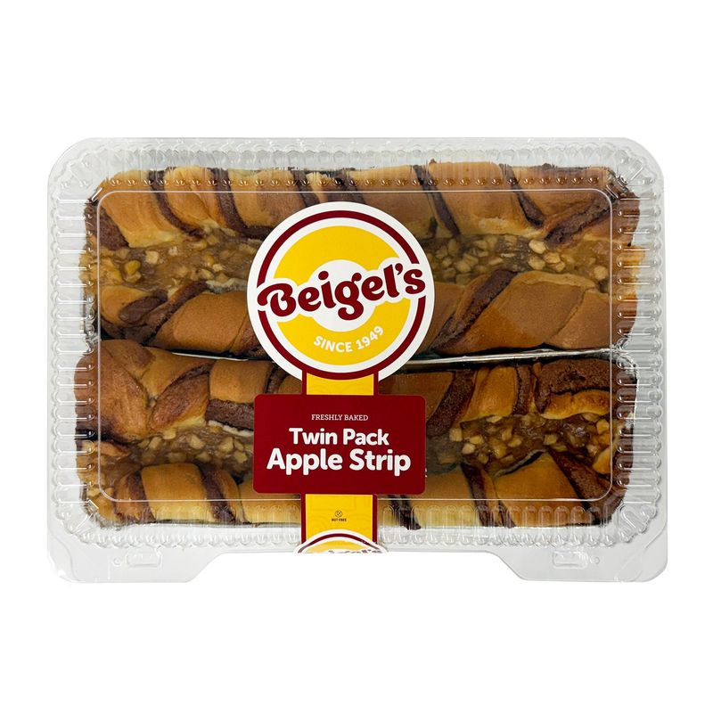 Beigel'S Bakery Apple Strip Two Pack 2/16 oz (2 Lbs)