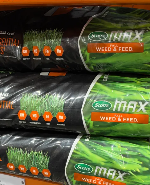 Scotts Max Fall Weed & Feed 14k Sq ft