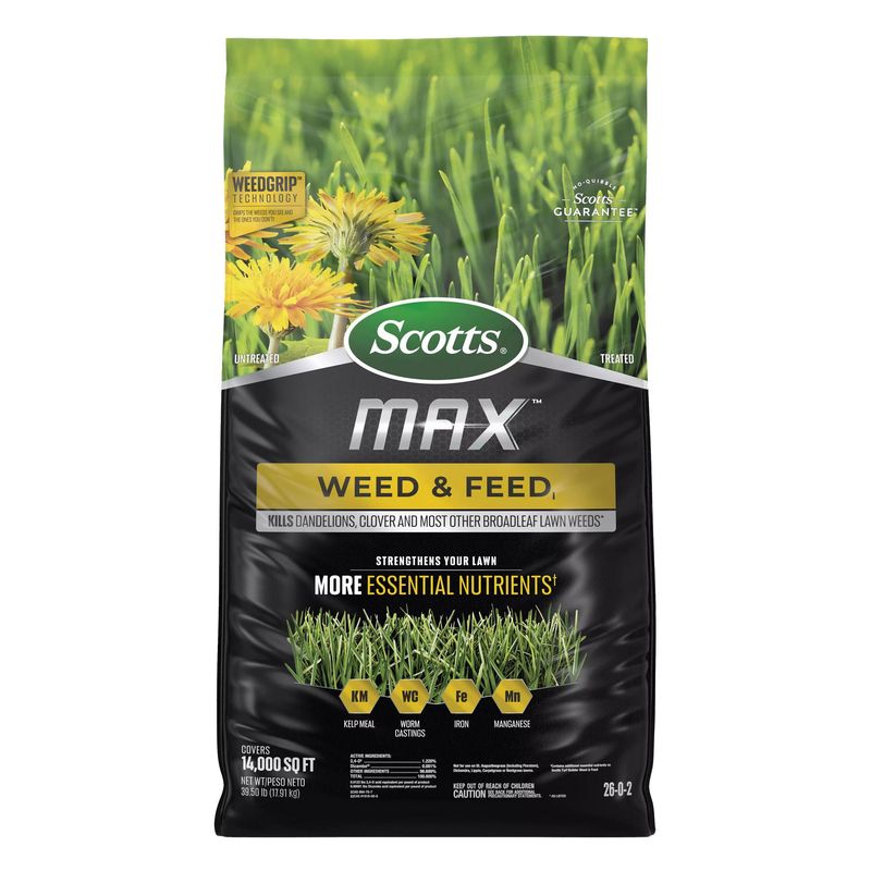Scotts Max Weed & Feed 14k Sq ft