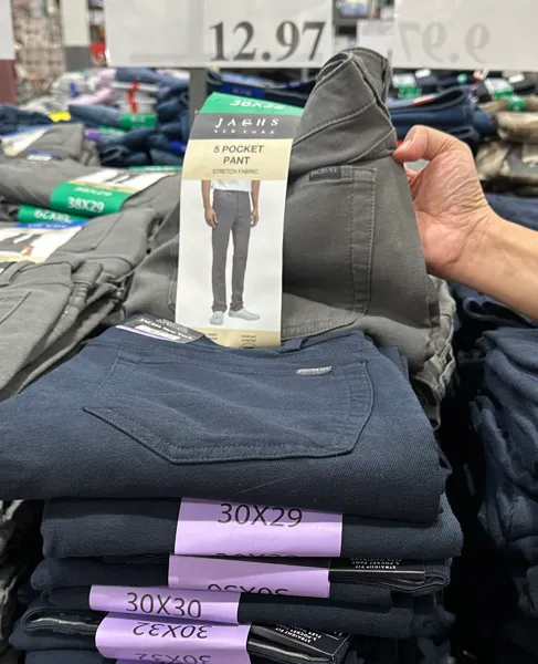 Jachs Men'S Twill 5 Pocket Pant