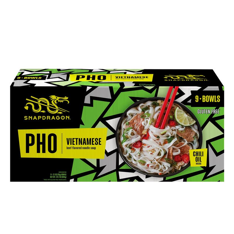 Snapdragon Foods Vietnamese Pho Bowls 9/2.7 oz