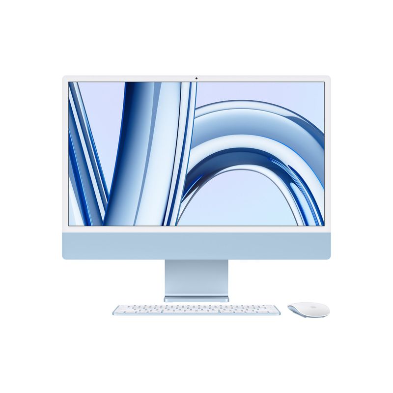 Imac 24¨ M3 8gb/256gb Blue Mqrq3ll/A