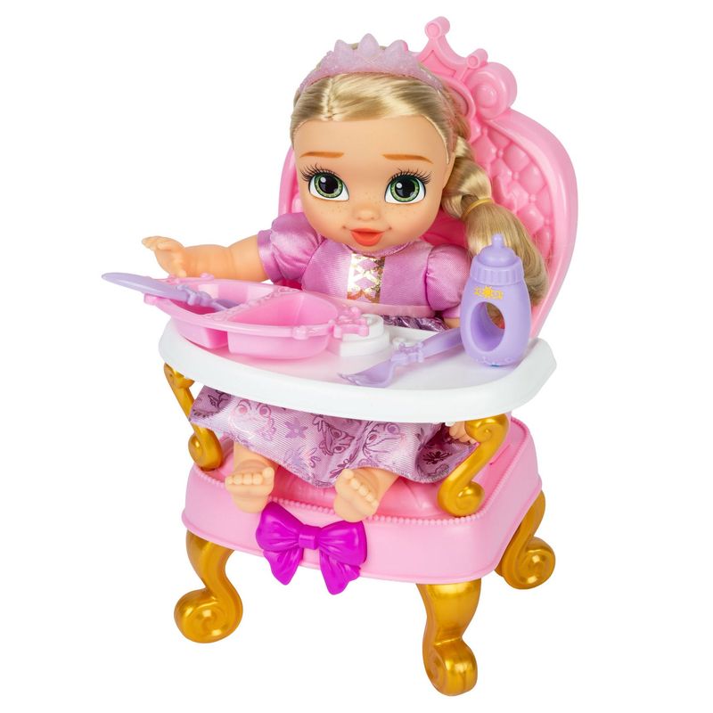 Disney Princess Deluxe Baby Doll And Highchair Set Assort