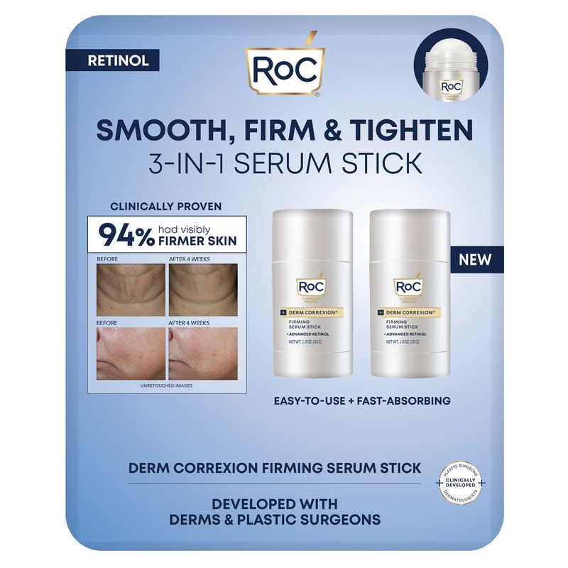 Roc Derm Correxion Firming Serum Stick 2 pk