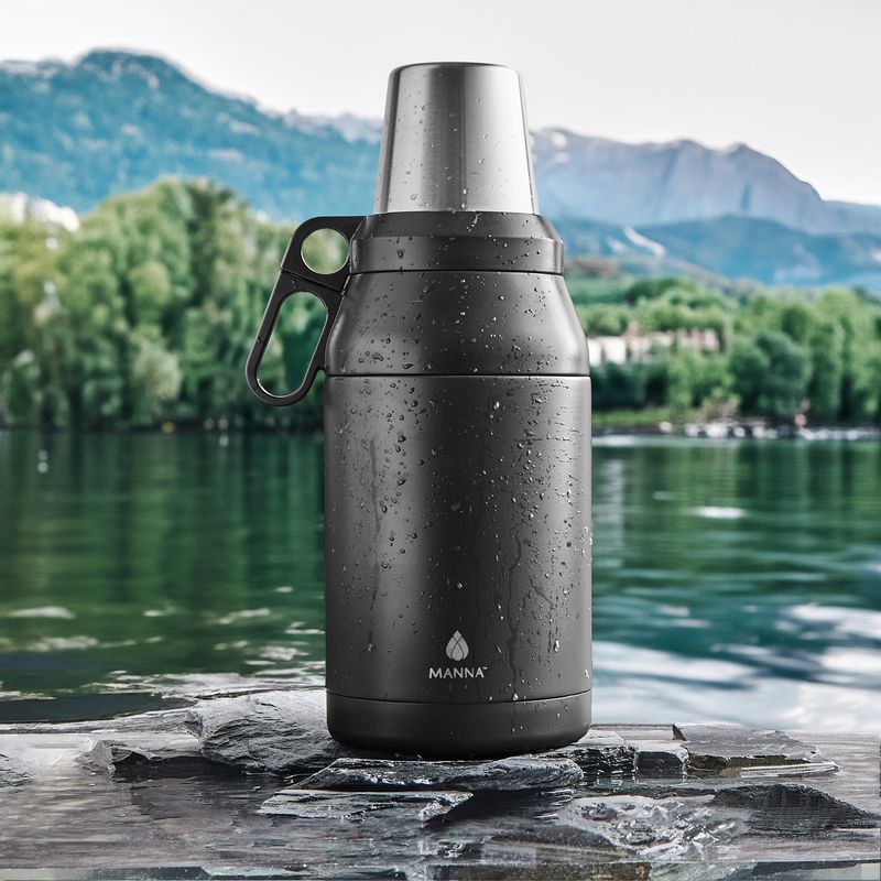Manna 64oz Jug With 4 Stackable Cups