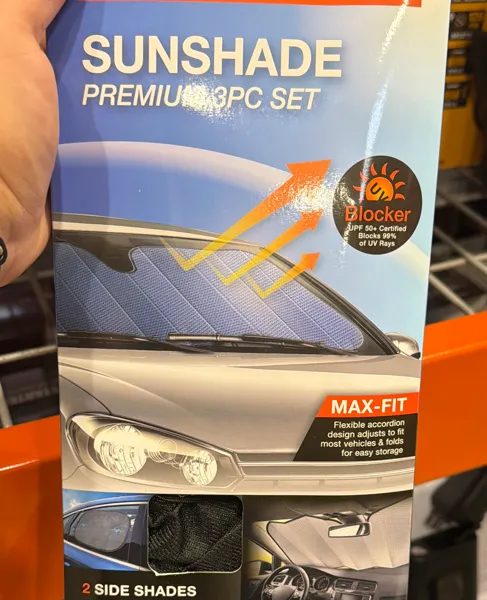 3pc Premium Sunshade Set