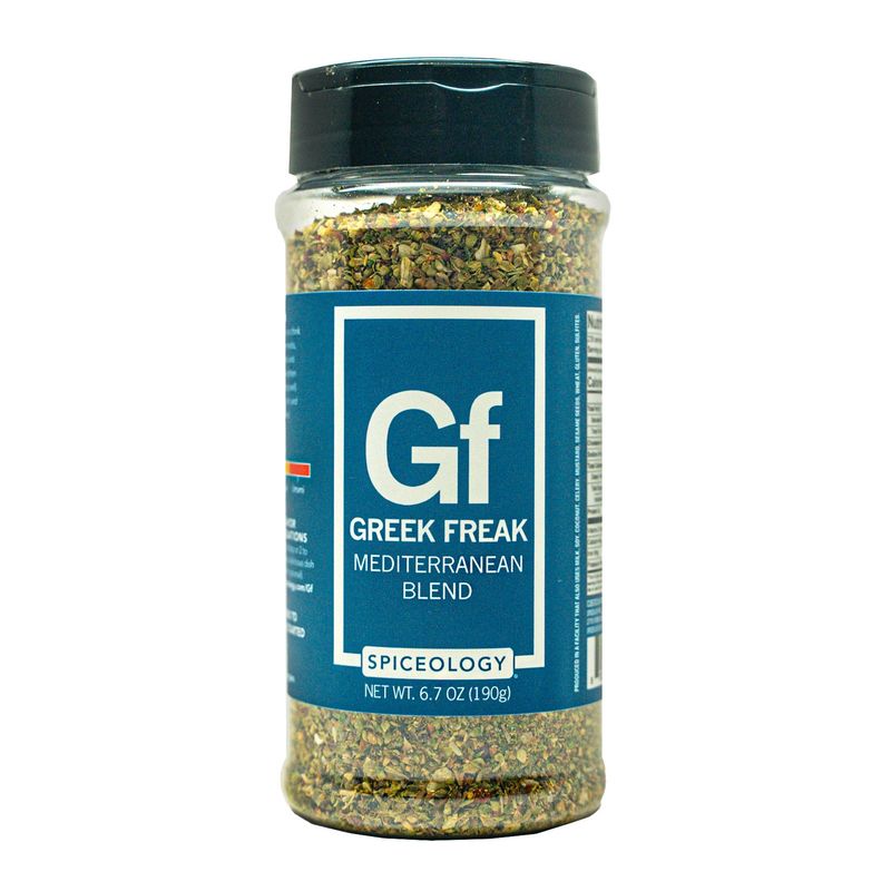 Spiceology Greek Freak Seasoning 6.7 Ounce Container