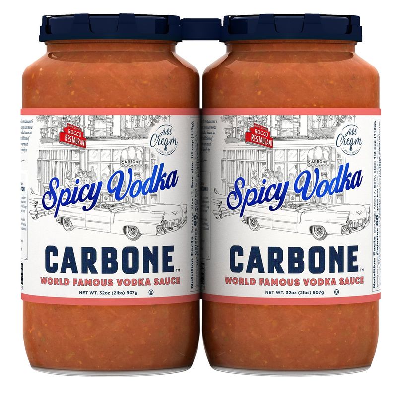 Carbone Fine Foods Spicy Vodka Sauce 2/32 oz