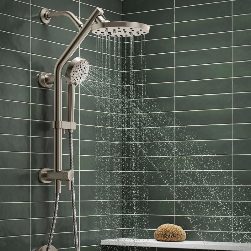 Kohler Hydro-Rail Shower Combo Kit ^