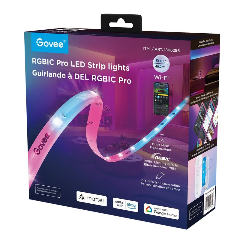 Govee Indoor Smart 49.2 Strip Light