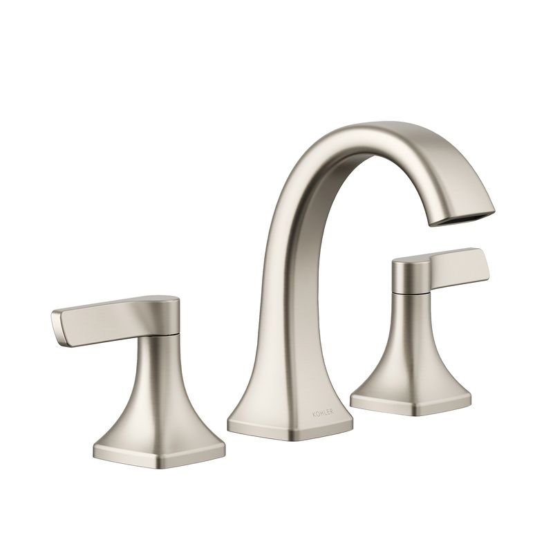 Kohler Riverly Widespread Bn/Mb Bath Faucet ^