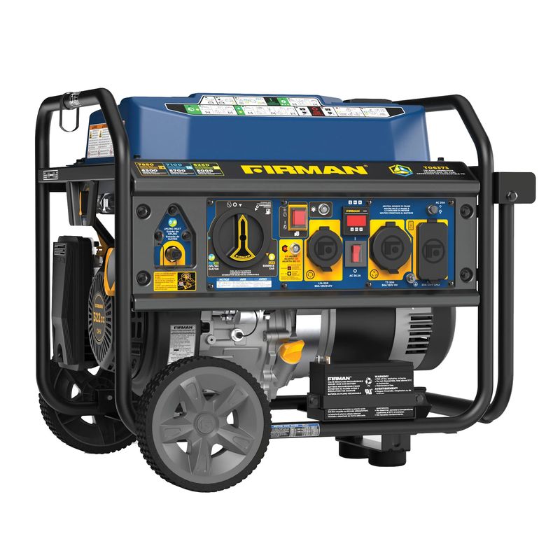 Firman 6300w Running Tri-Fuel Generator W/ Co Alert