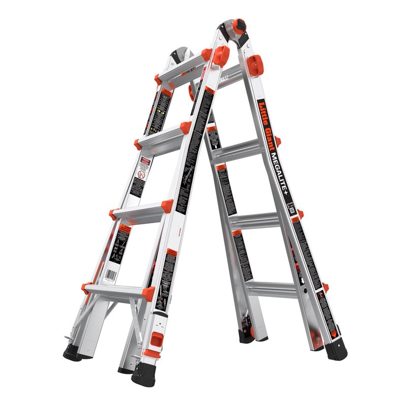Little Giant Megalite+ Multi Use Ladder With Safety Levelers