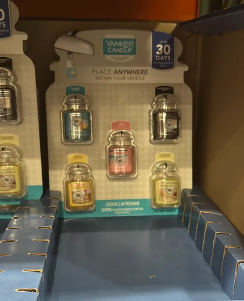 Yankee Candle Car Jar Air Freshener 5pk