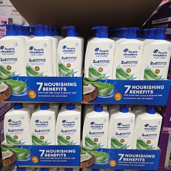 Head & Shoulders 2in1 Advanced Scalp Aloe & Coconut 40oz