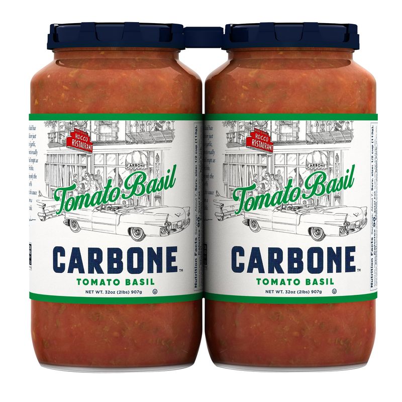 Carbone Fine Foods Tomato Basil Sauce 2/32 oz (4 Lbs)