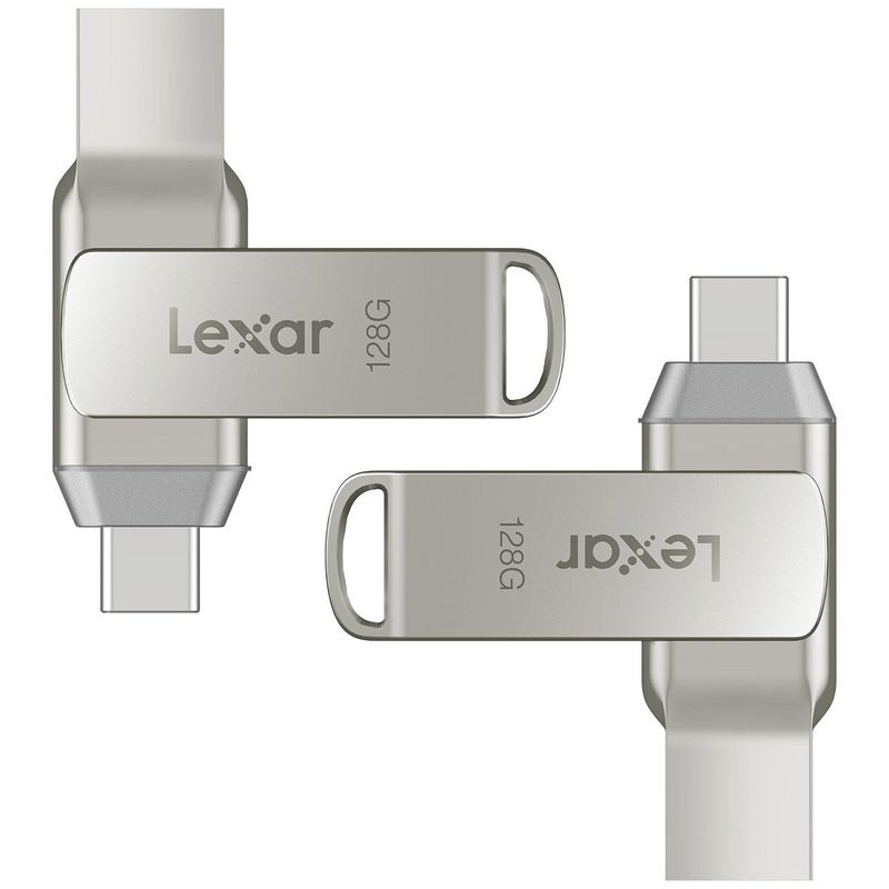 Lexar Dual Drive Usb-C/A 2-In-1 128gb 2-Pack