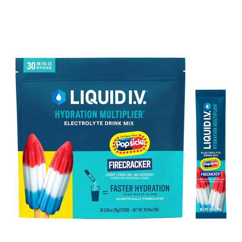 Liquid I.v. Hydration Multiplier Firecracker, 30 Count