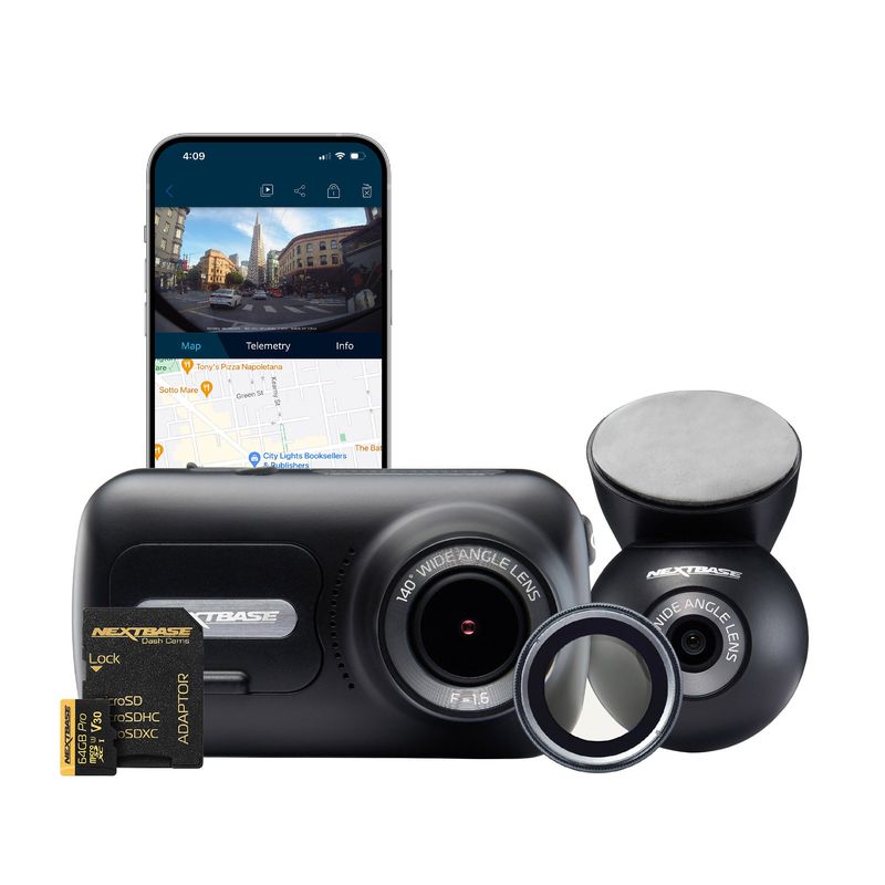 Nextbase 322gw 1080p Dash Cam Bundle