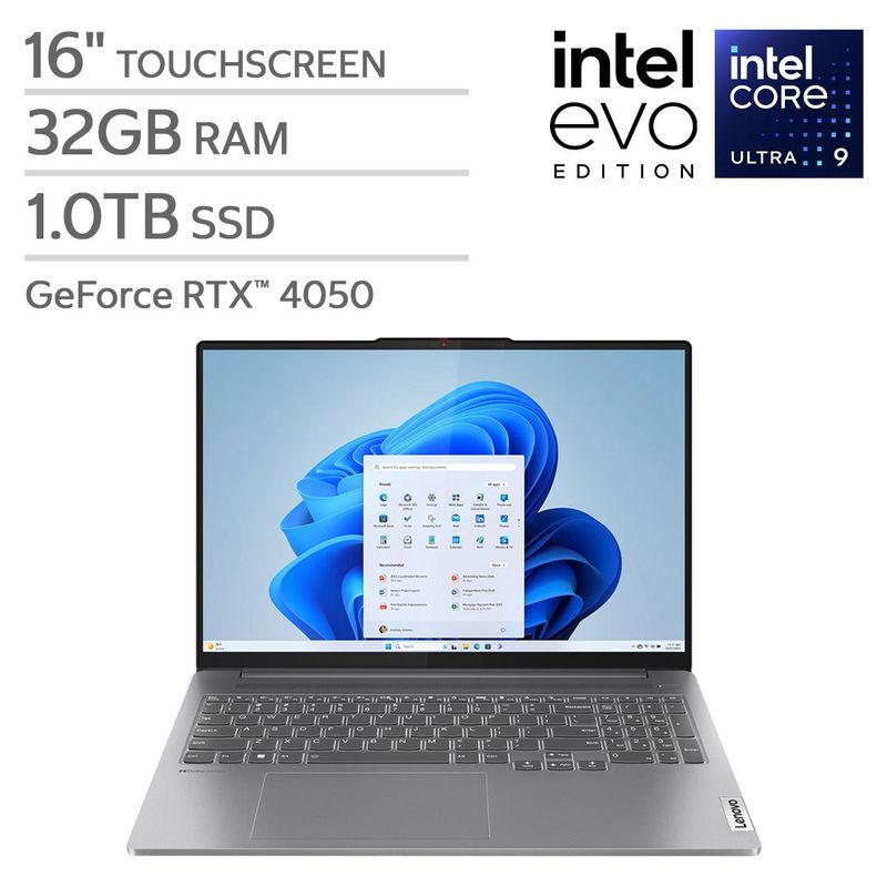 Lenovo Pro 5i 16¨ Ideapad Laptop Intel Evo Platform >
